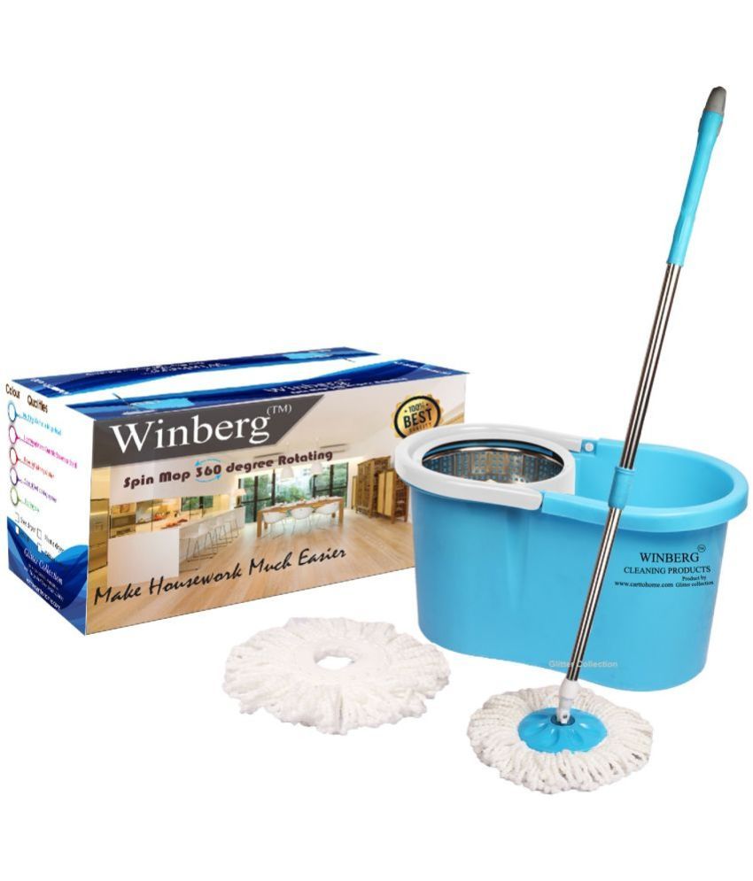 Winberg Single Bucket Mop ( Extendable Mop Handle with 360 Degree