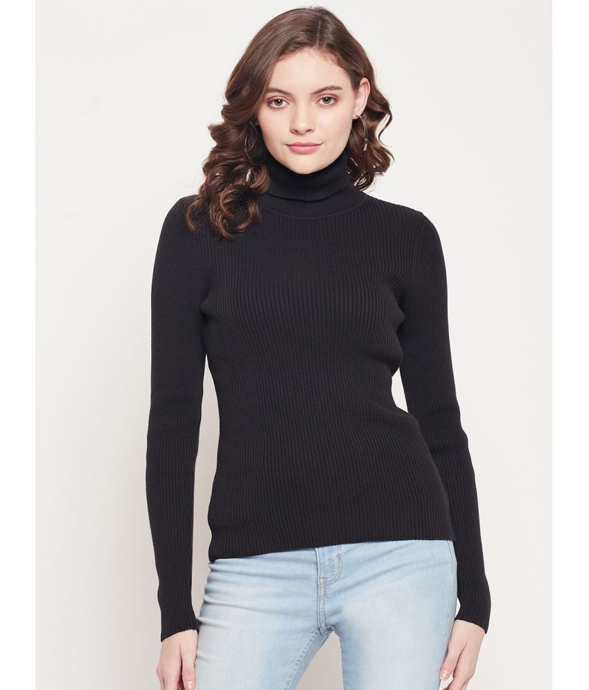     			98 Degree North Cotton Black Pullovers - Single