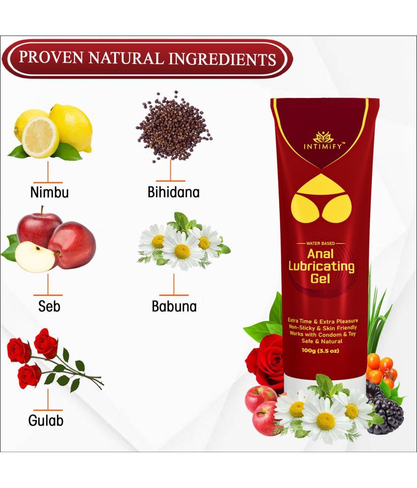 Intimify sexual lubricant gel, anul sex lubricant 100 ml Pack Of 1 Buy