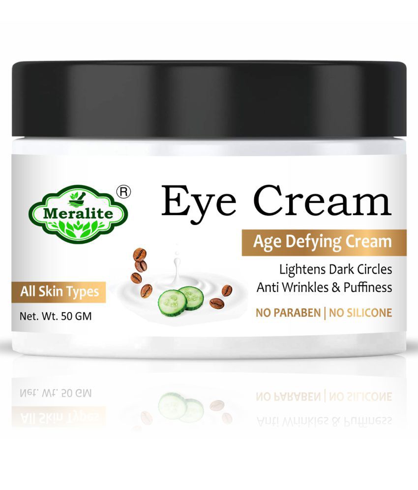     			MERALITE Under Eye Cream Enriched with Natural Oils to Remove Dark Circles & Wrinkles Eye Patch 50 g