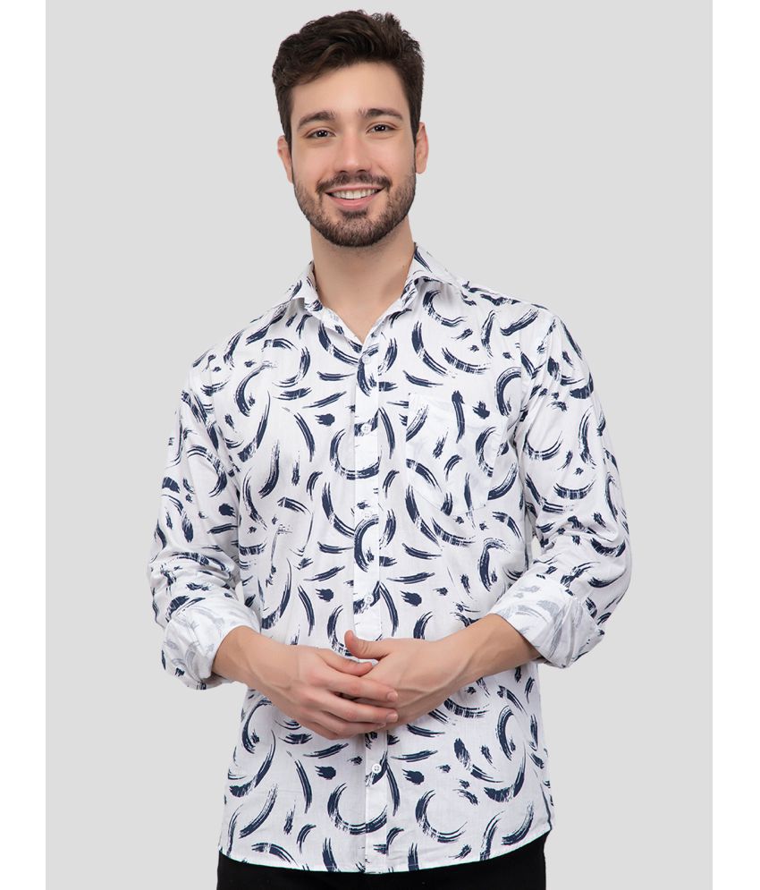     			YHA - White 100% Cotton Regular Fit Men's Casual Shirt ( Pack of 1 )