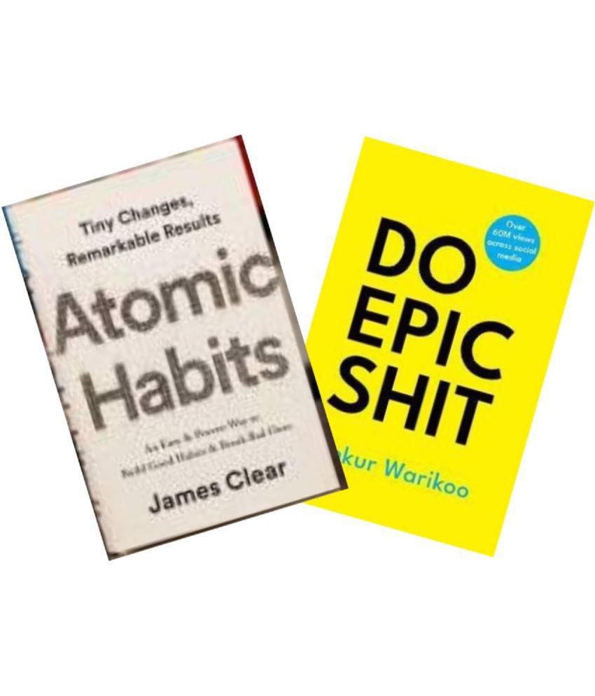     			Atomic Habits + Do Epic Shit paper back book