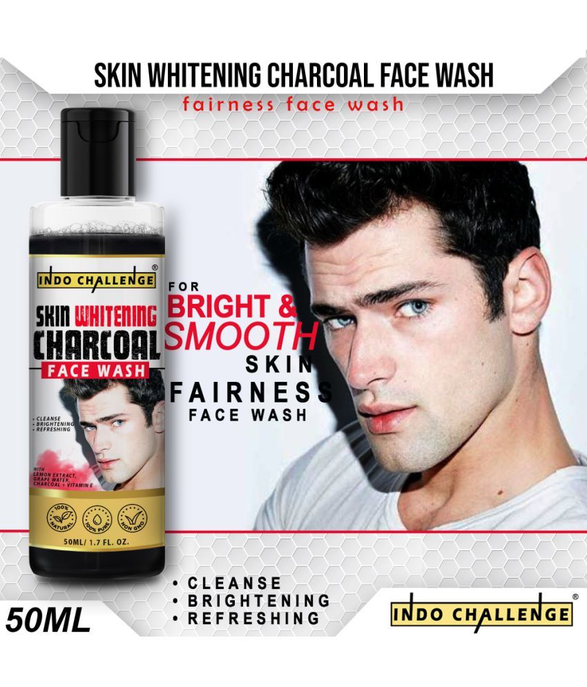 INDO CHALLENGE Blackheads and Whiteheads Removal Face Wash For Oily