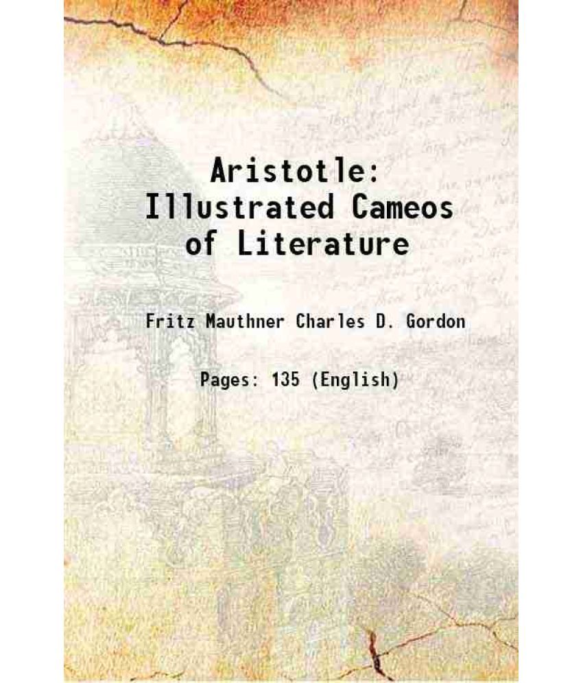     			Aristotle Illustrated Cameos of Literature 1907 [Hardcover]