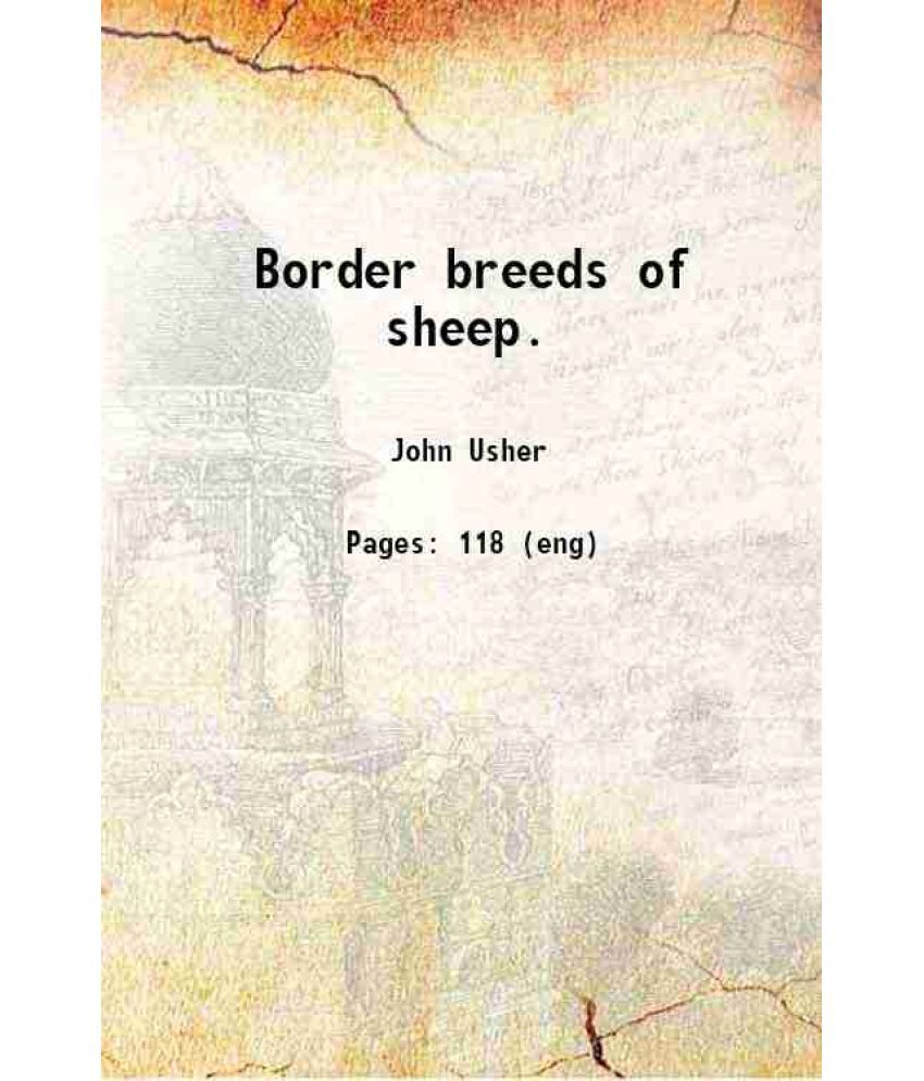     			Border breeds of sheep. 1875 [Hardcover]