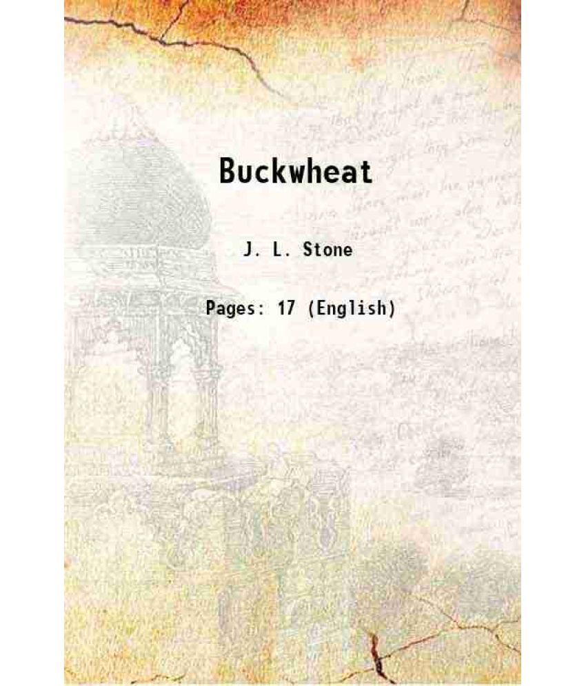     			Buckwheat 1916 [Hardcover]