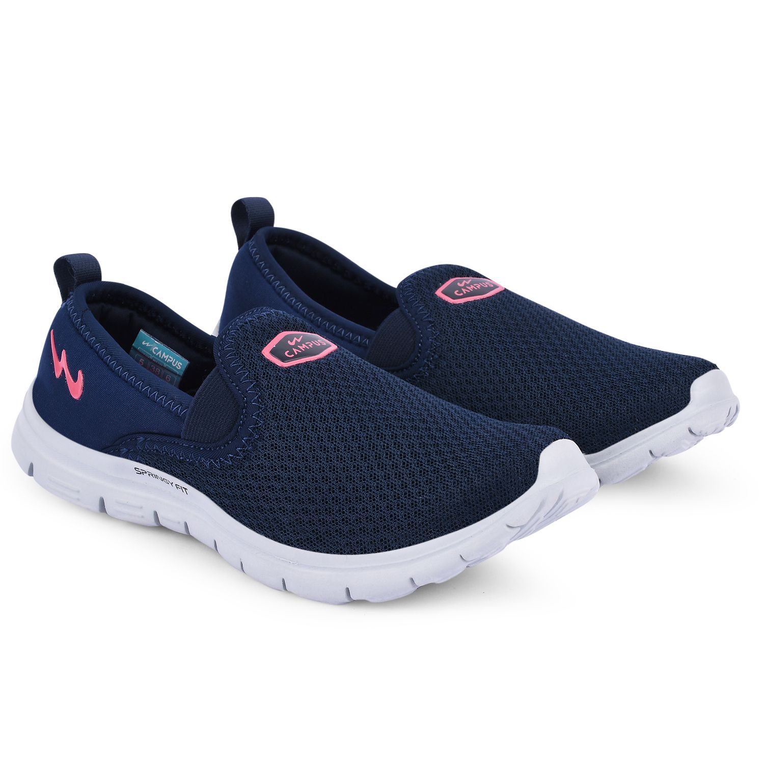     			Campus - Navy Blue Women's Slip On