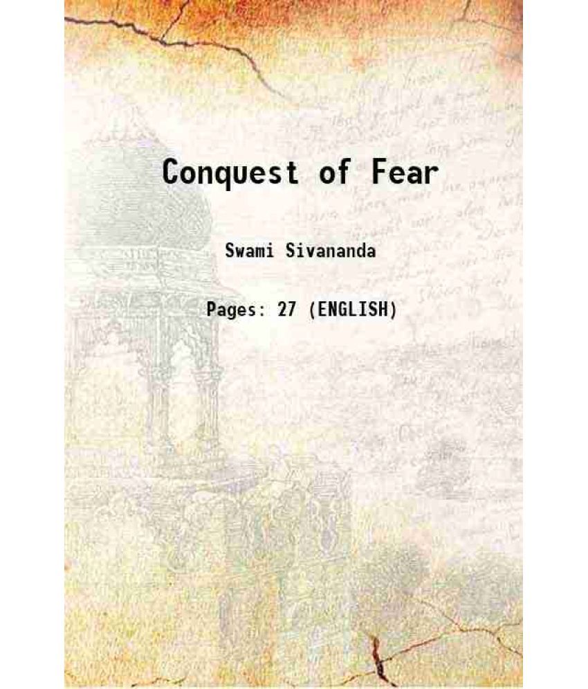     			Conquest of Fear [Hardcover]