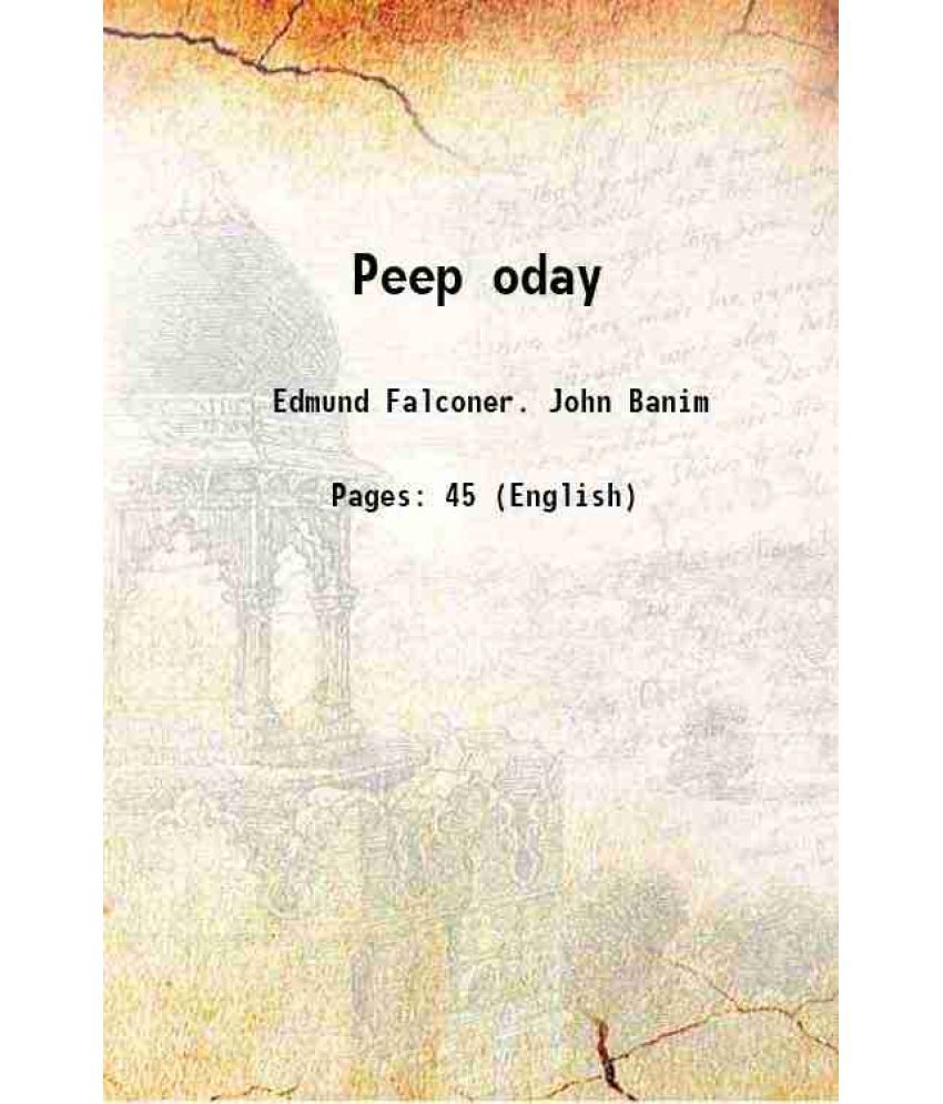     			Peep oday 1870 [Hardcover]