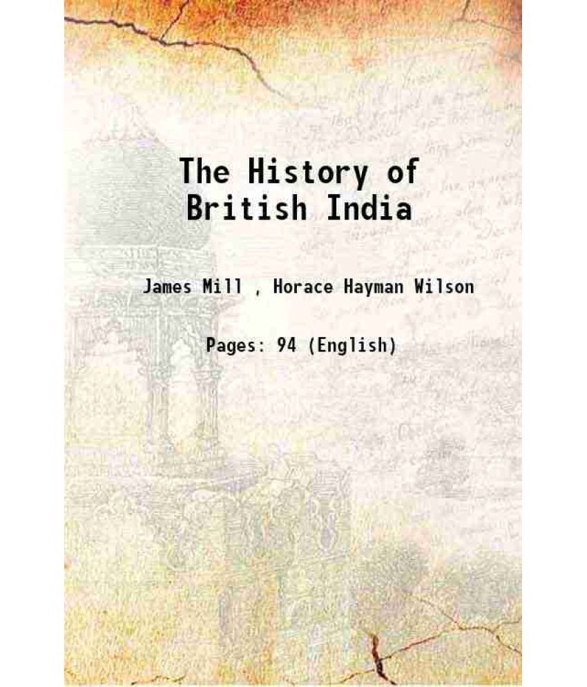     			The History of British India [Hardcover]