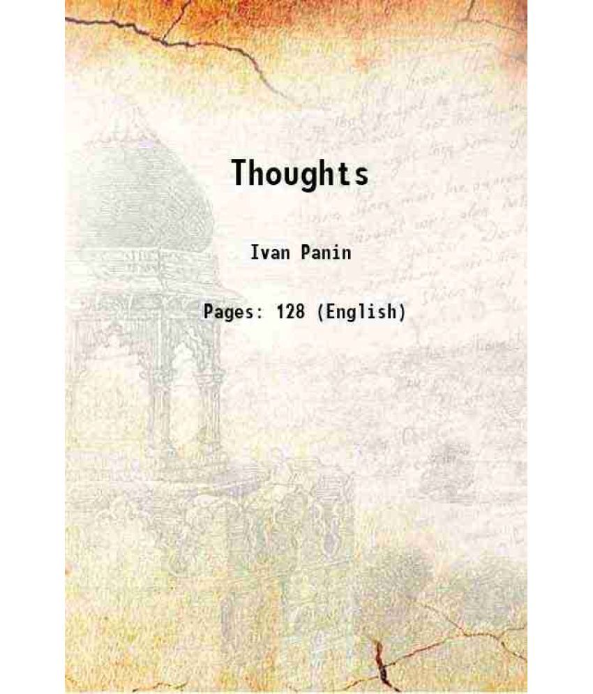     			Thoughts 1887 [Hardcover]