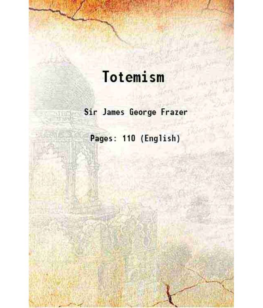     			Totemism 1887 [Hardcover]