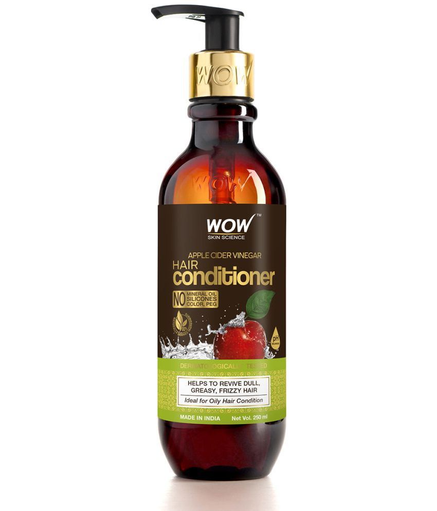     			WOW Skin Science Apple Cider Vinegar Conditioner For Frizzy & Greasy Hair To Minimize Hair Damage- 250 ML