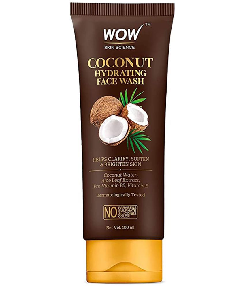    			WOW Skin Science Coconut Hydrating Face Wash 100mL