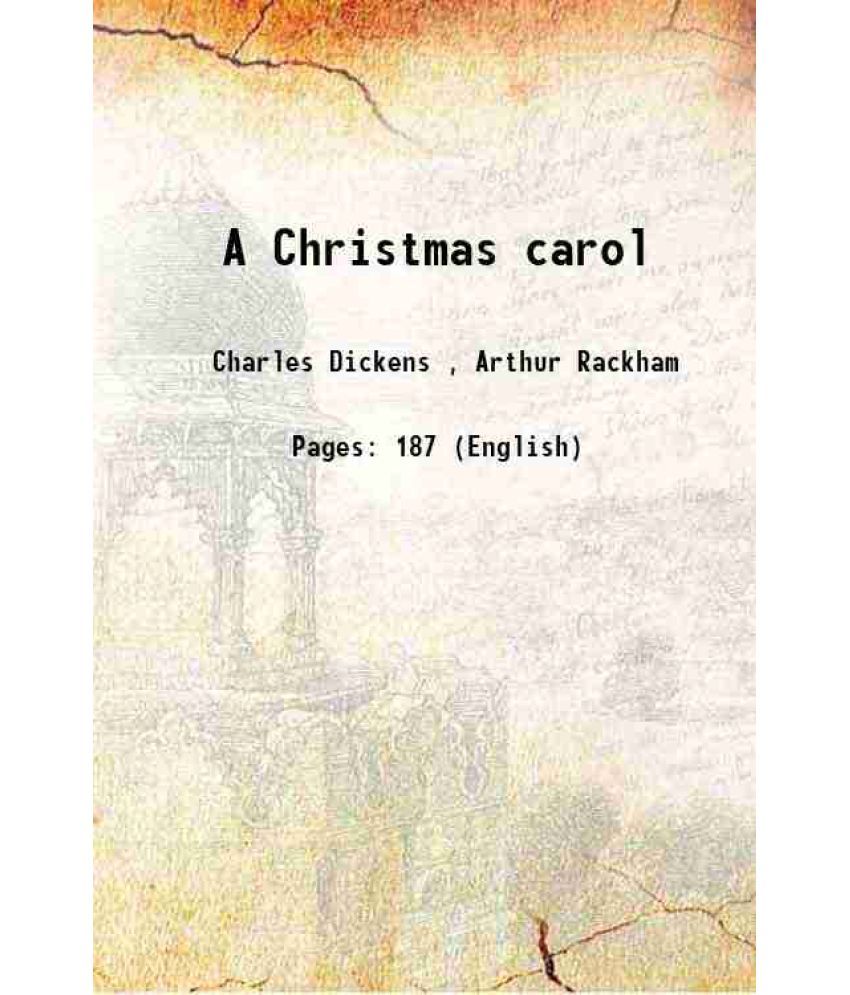     			A Christmas carol 1915 [Hardcover]