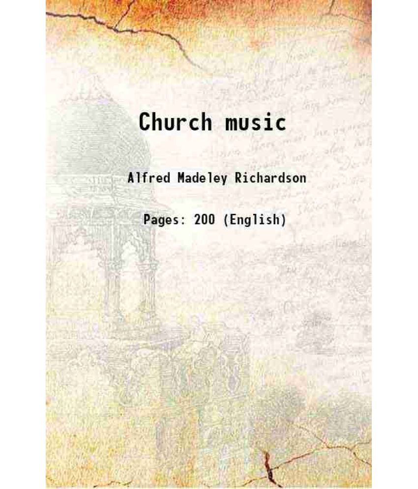     			Church music 1904 [Hardcover]