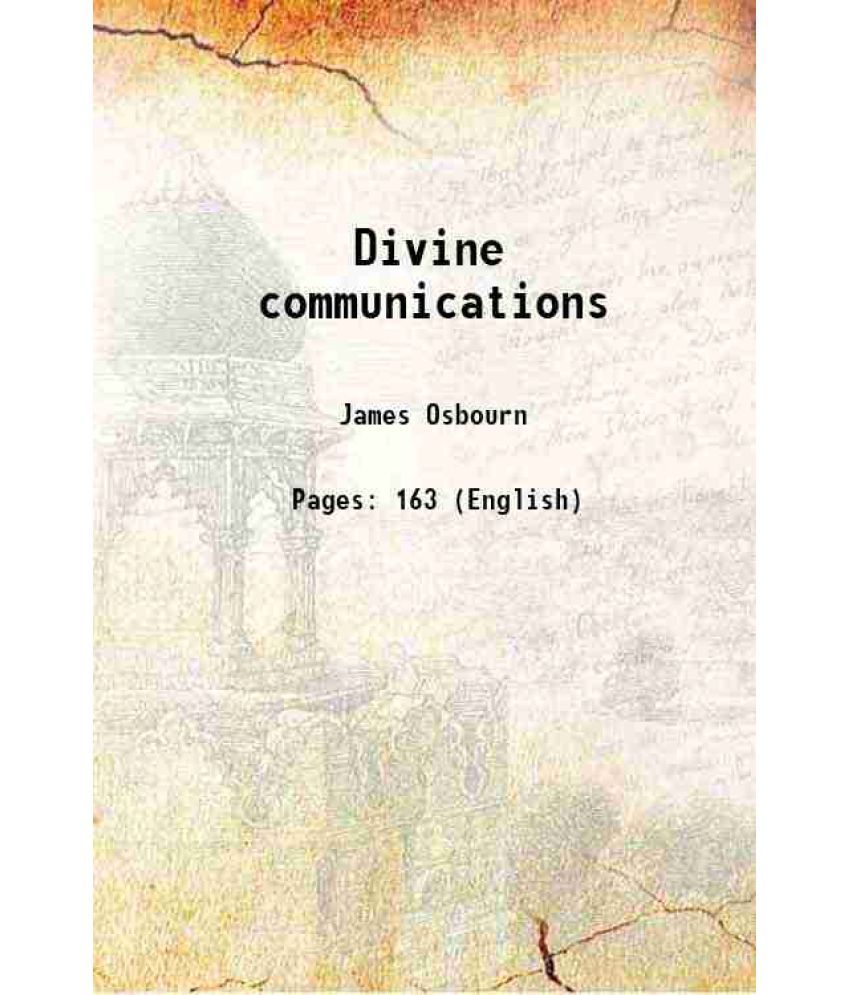     			Divine communications 1822 [Hardcover]