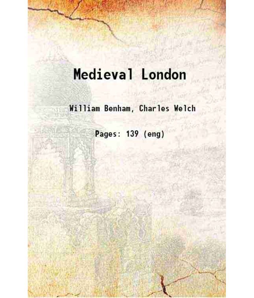     			Medieval London 1901 [Hardcover]