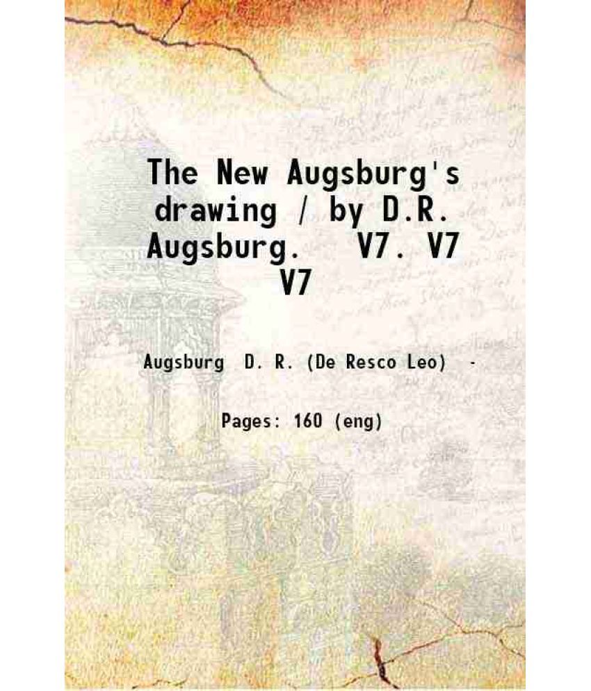     			The New Augsburg's drawing Volume 7 1912 [Hardcover]