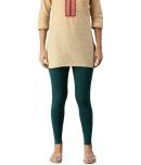 De Moza - Green Cotton Women's Leggings ( Pack of 1 )