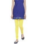 De Moza - Yellow Cotton Women's Leggings ( Pack of 1 )