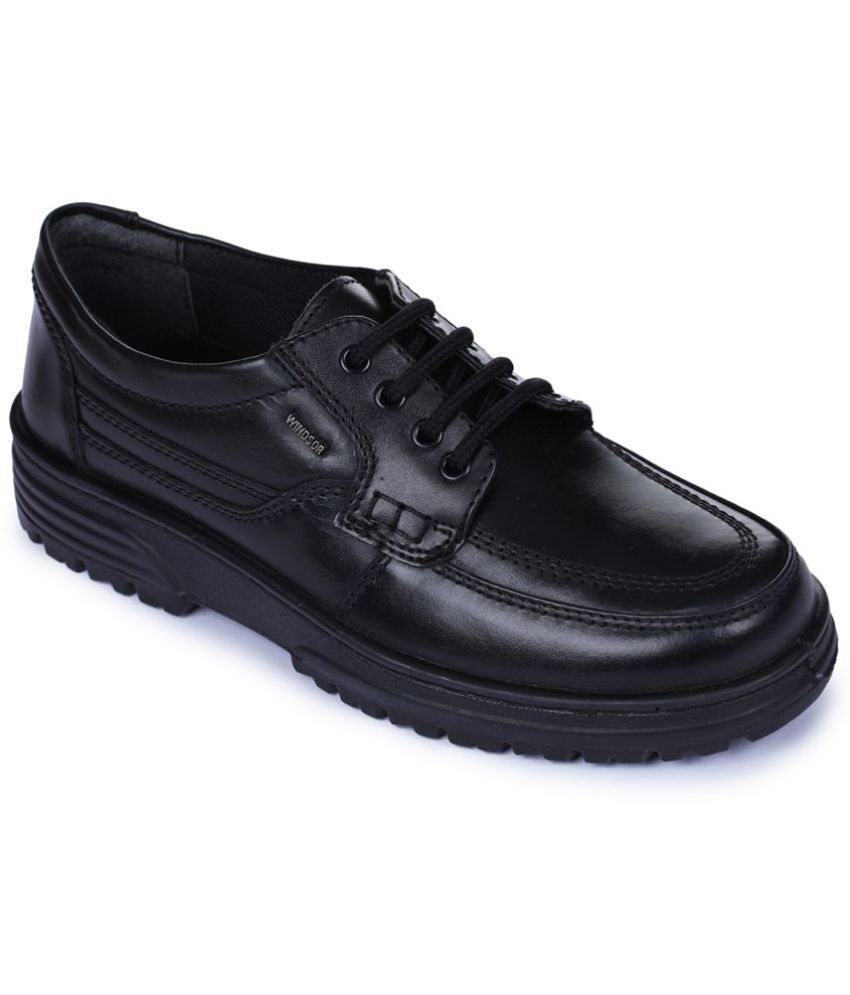     			Liberty - Black Men's Derby Formal Shoes