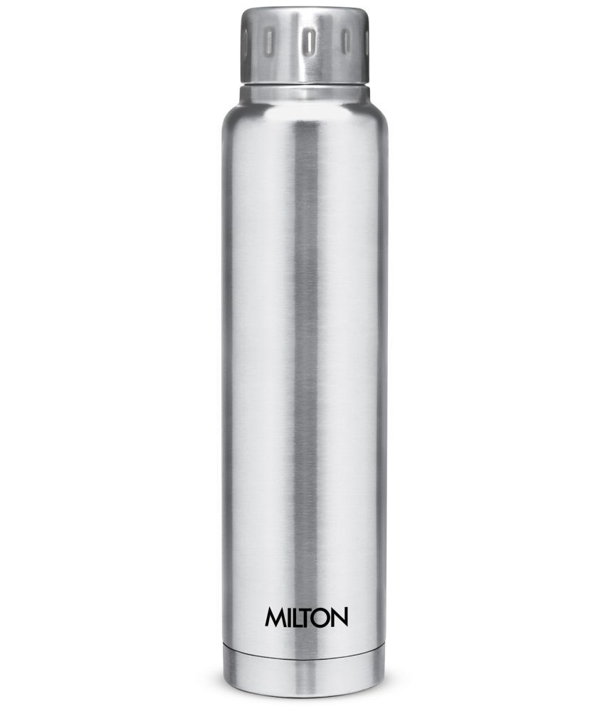     			Milton Elfin 500 Thermosteel 24 Hours Hot and Cold Water Bottle, 500 ml, Silver