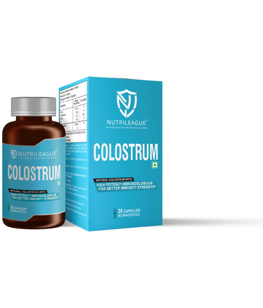 Nutrileague Colostrum Capsules (30 Nos.) 500 mg