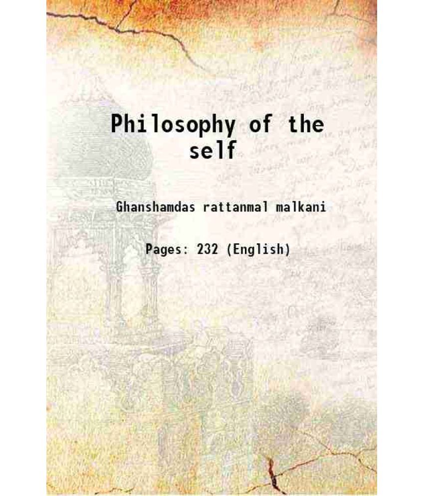     			Philosophy of the self 1939