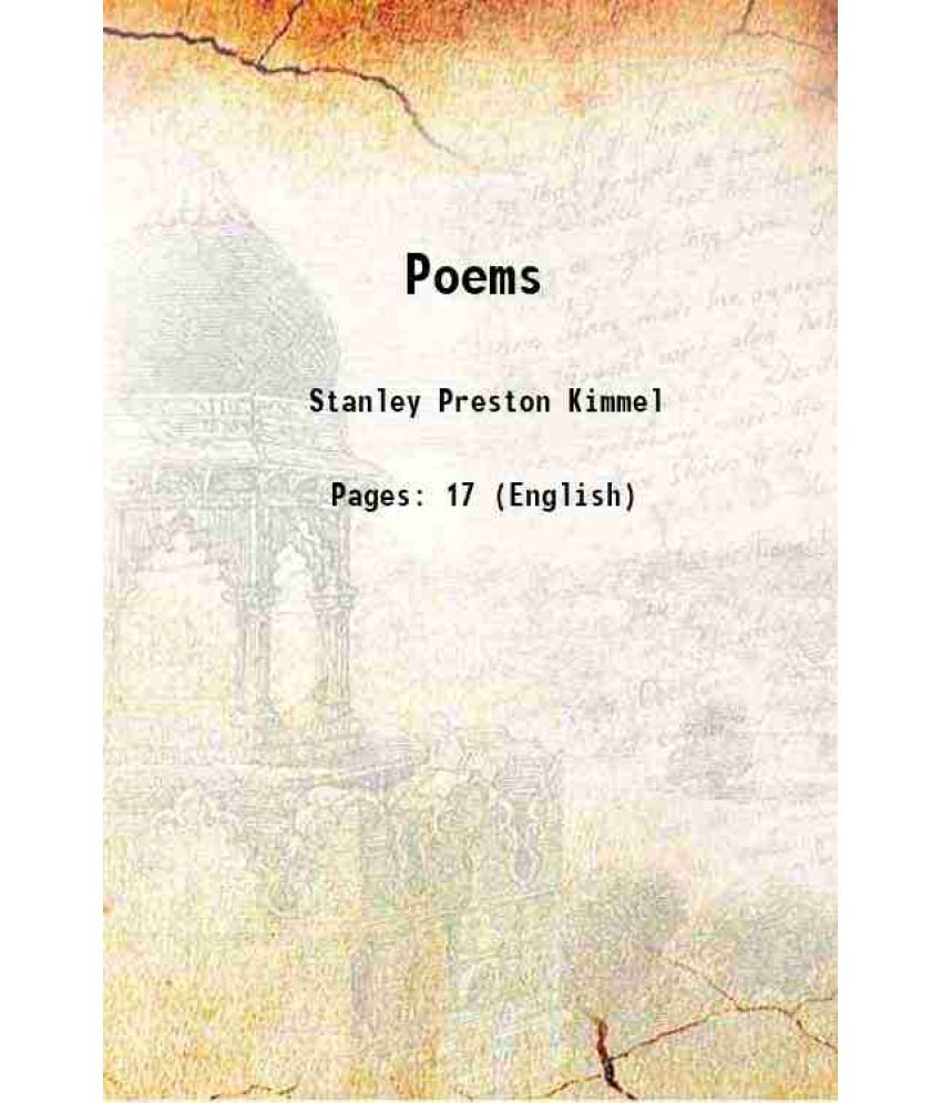     			Poems 1922