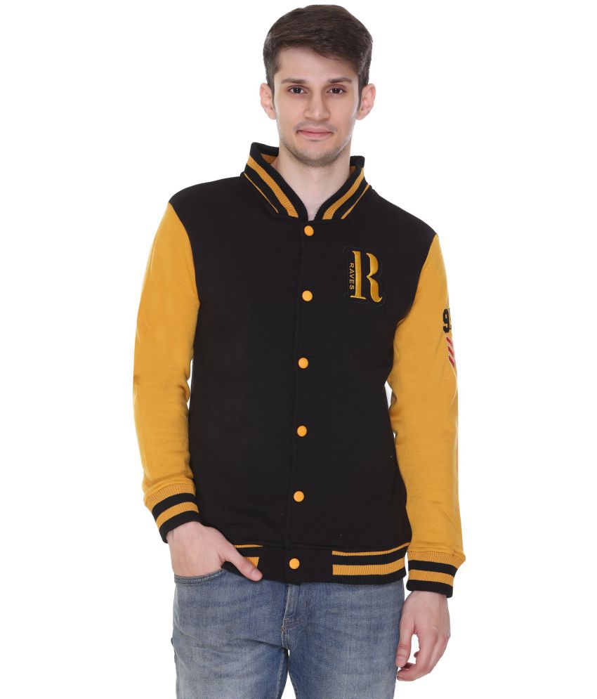     			RF RAVES - Black Fleece Regular Fit Men's Sweatshirt ( Pack of 1 )