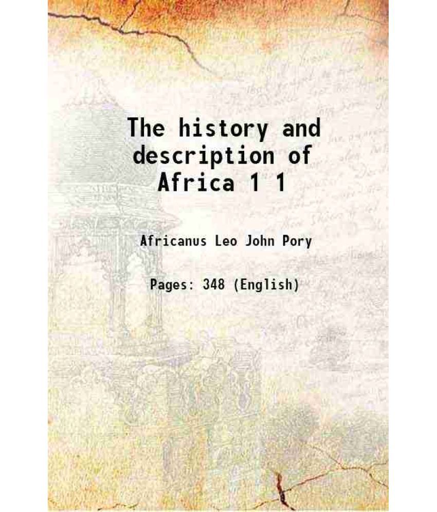     			The history and description of Africa Volume 1 1896