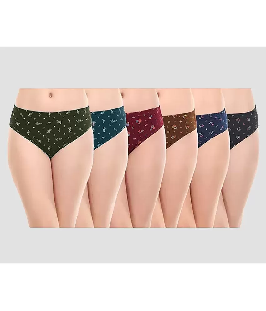 Buy Snappy Panty for Women, Printed Panties for Women's, Panties for Women  Combo Pack, Cotton Panty Set for Women