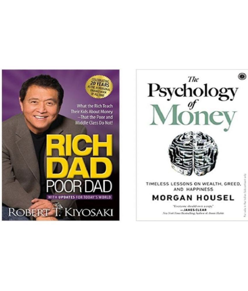     			(Combo of 2 books ) Rich Dad Poor Dad + The Psychology of Money