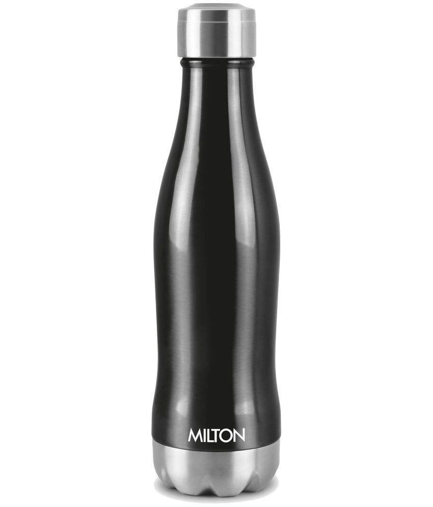     			Milton New Duke 1000 Thermosteel Hot and Cold Water Bottle, 920 ml, Black