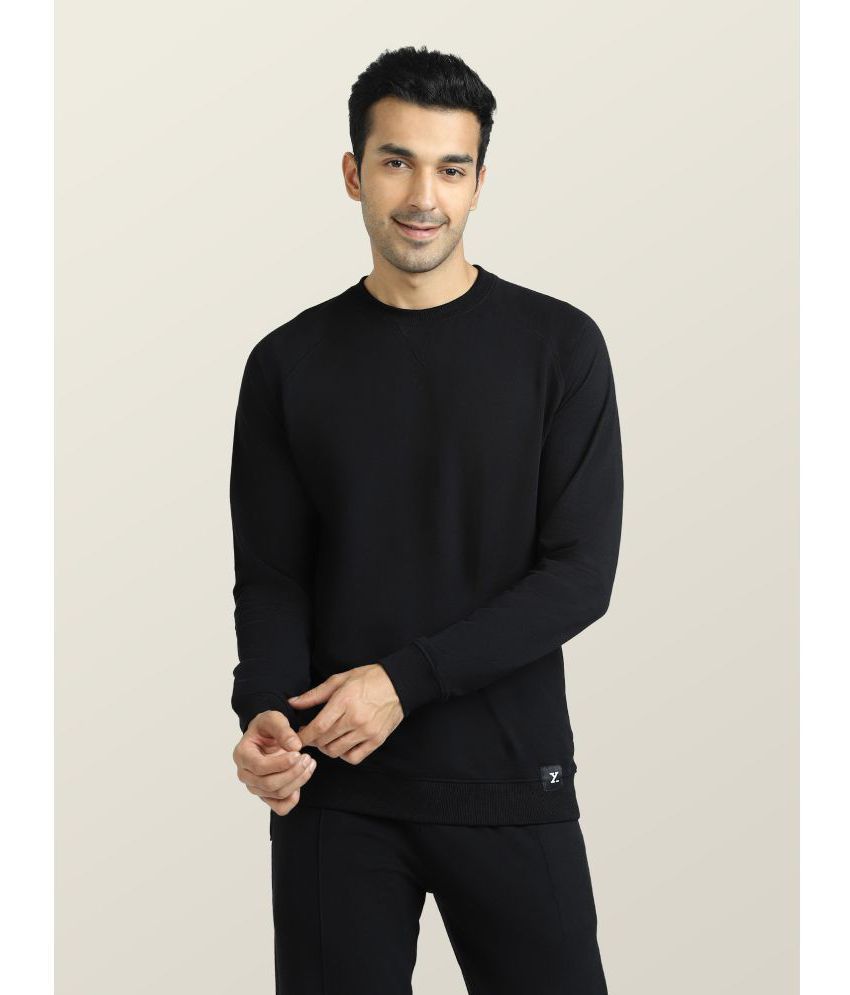     			XYXX - Black Cotton Blend Regular Fit Men's Sweatshirt ( Pack of 1 )