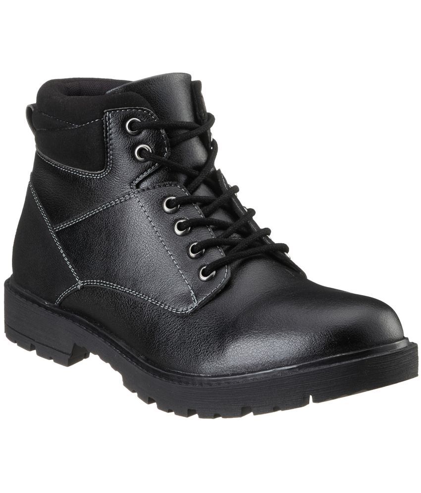     			Duke - Black Men's Casual Boots