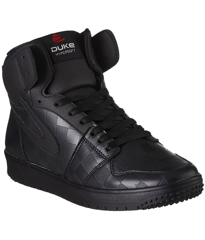     			Duke  Sneakers - Black Men's Sneakers