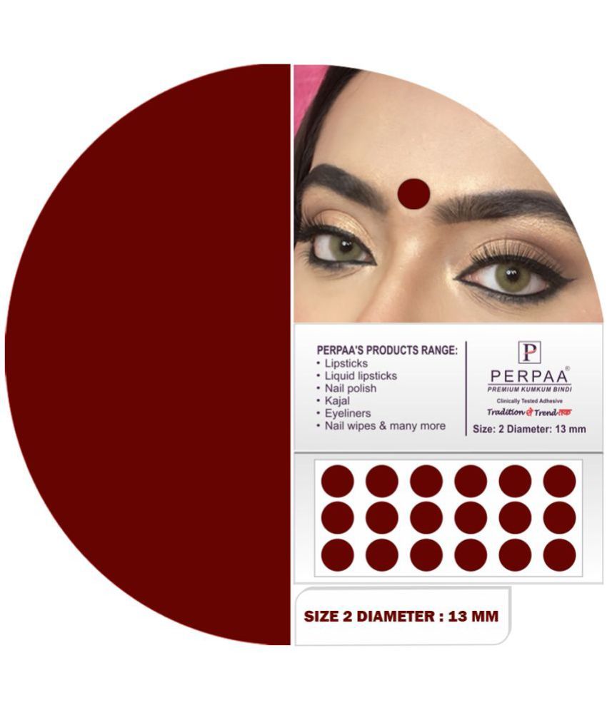     			Perpaa PERPAA Maroon Bindi Stick on 85 g