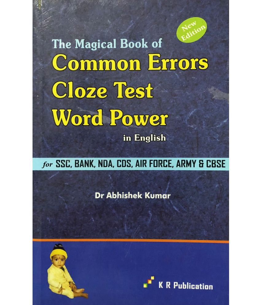     			The Magical Book Of Common Errors Cloze Test Word Power