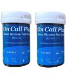 On Call Plus Blood Glucose Test Strips 100 Test Strips (Pack of 2)