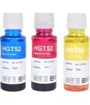 zokio GT5152 For H_P 350 Multicolor Pack of 3 Cartridge for Refill ink for GT51/GT52 - GT5810,GT5820, 310,315,319,410,415,419 Tank Wireless