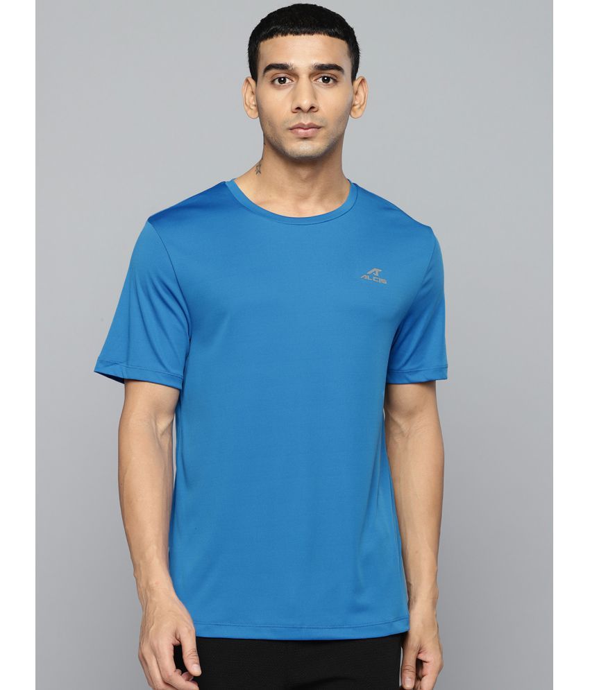     			Alcis - Blue Polyester Regular Fit Men's Sports T-Shirt ( Pack of 1 )