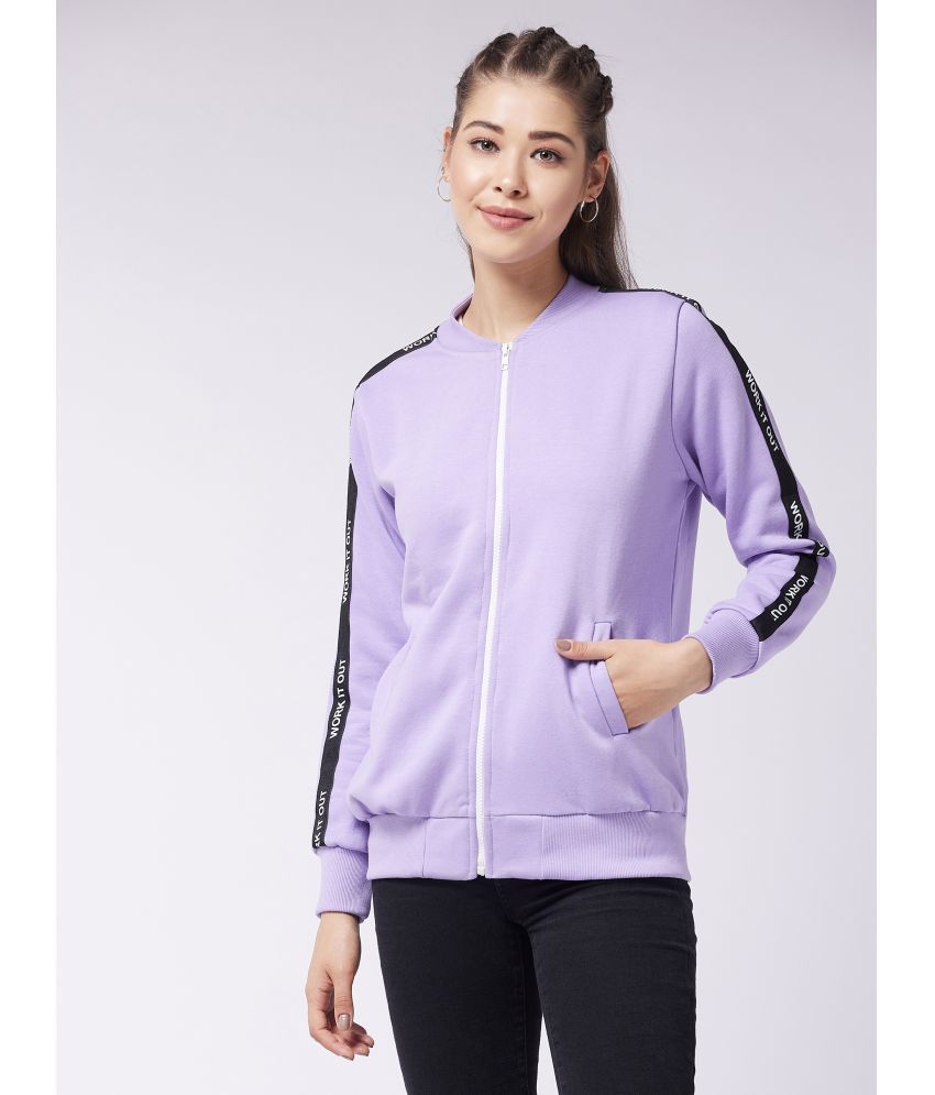     			Miss Chase "-" Poly Cotton Purple Bomber Jackets Pack of 1