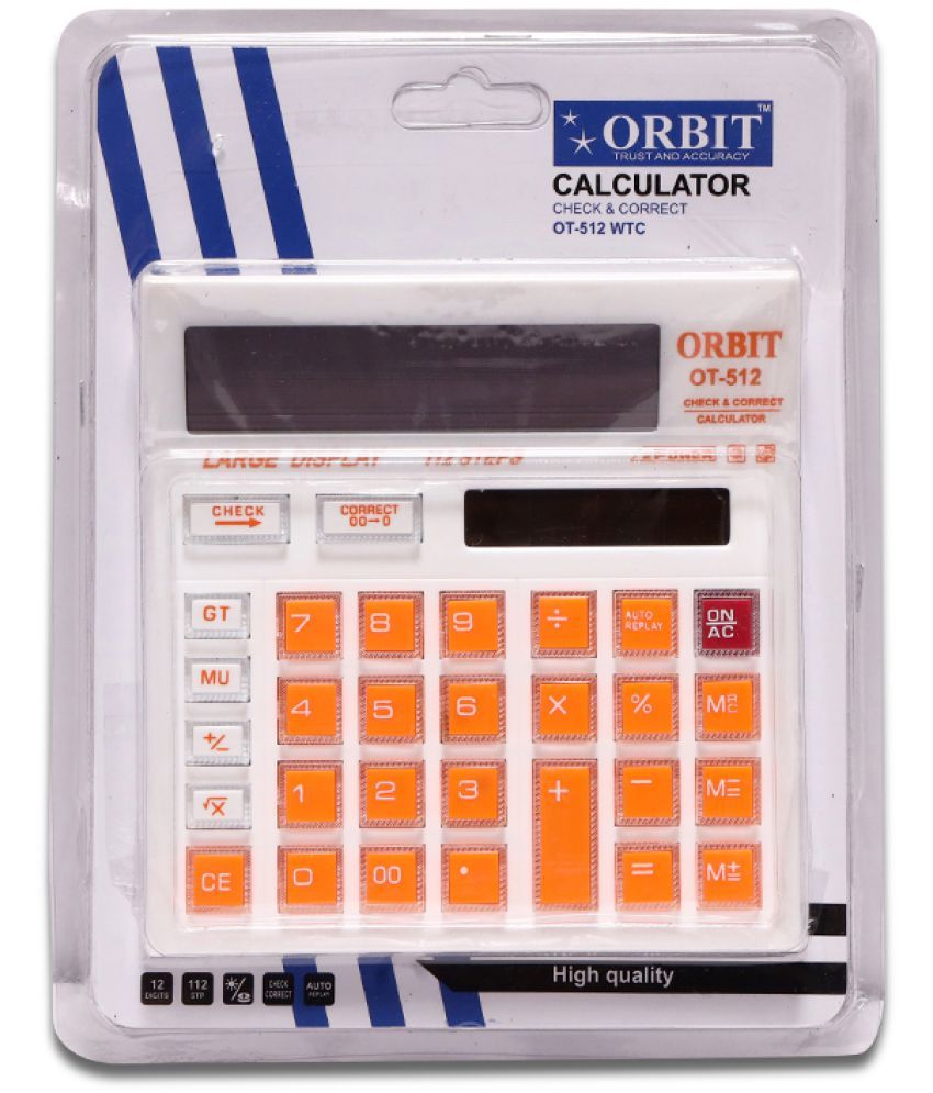     			ORBIT CK - 12 Digits Basic Calculator