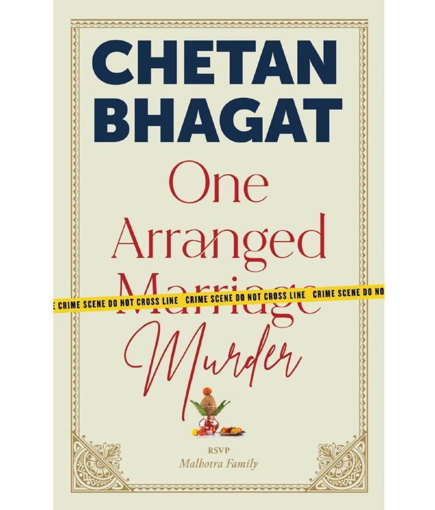     			One Arranged Marriage Murder by Chetan Bhagat ( English , paperback )