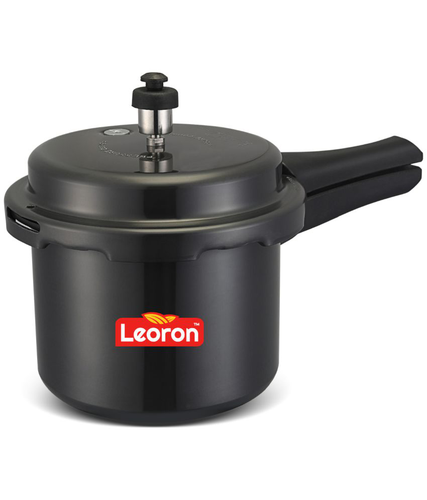     			Srushti Gold is now Leoron 3 L Hard Anodized OuterLid Pressure Cooker With Induction Base