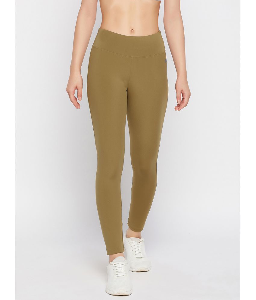     			Clovia - Green Polyester Women's Running Trackpants ( Pack of 1 )