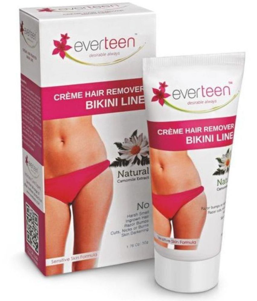     			Everteen Hair Remover Creme for Bikini Line & Underarms, 50 g