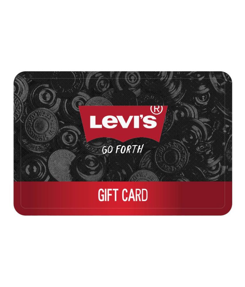 Levi's E-Gift Card - Buy Online on Snapdeal